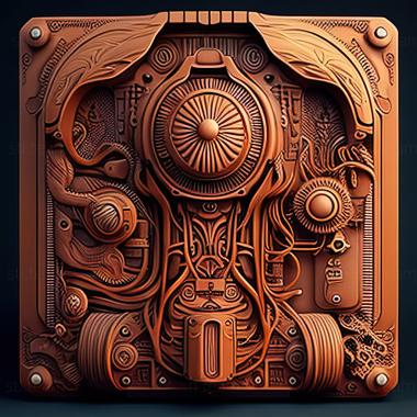 3D model st steam punk (STL)